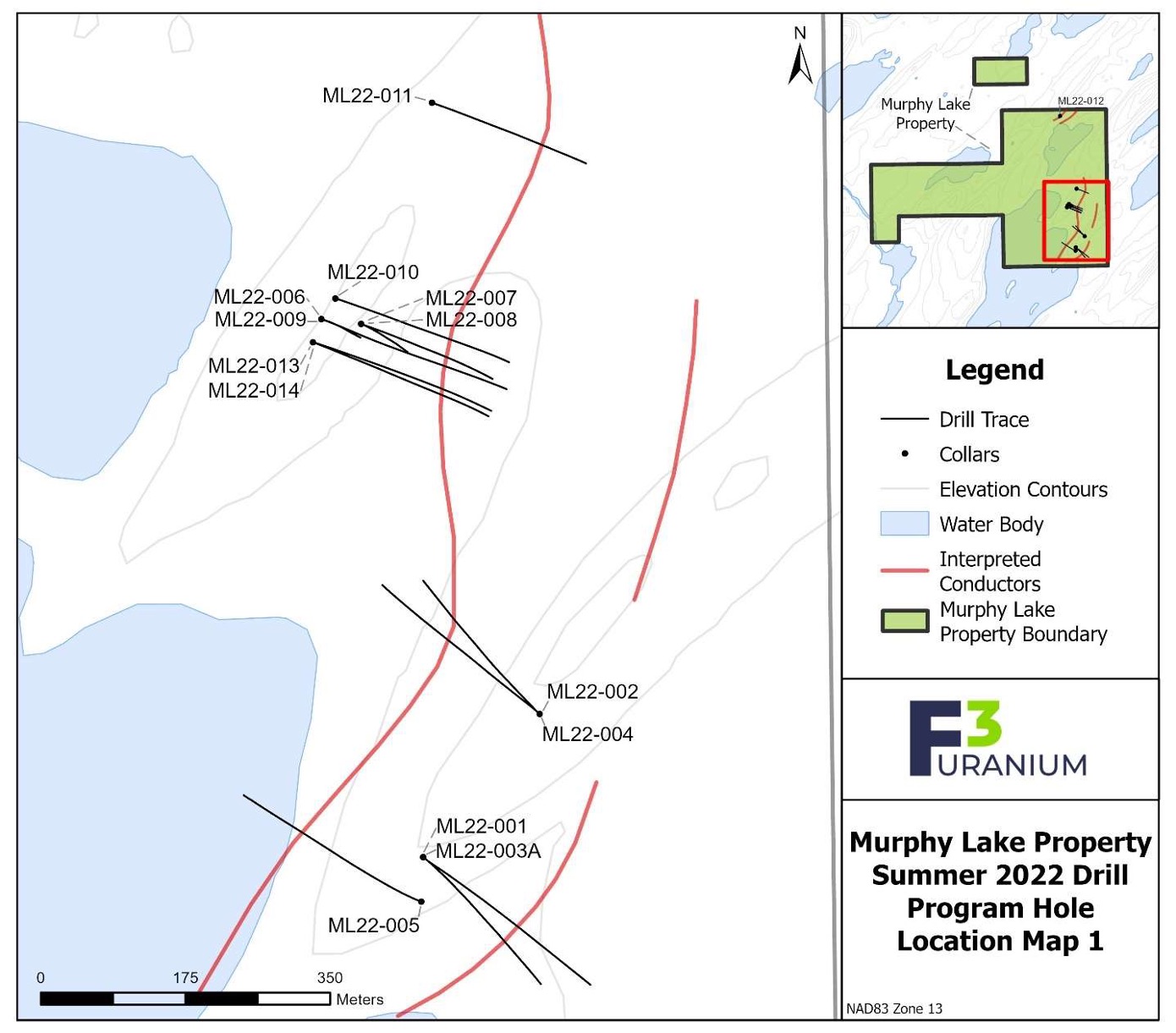 Murphy Lake drill program, Athabasca Basin